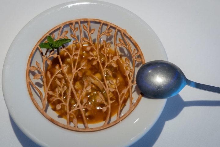 Plato de callos de bagre del restaurante Sollo (Fuengirola, Málaga).