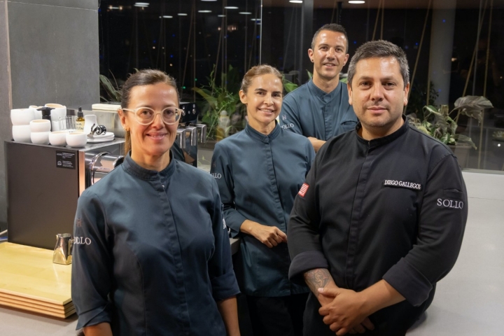 Equipo del restaurante Sollo (Fuengirola, Málaga).