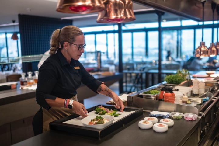 Comedor principal del Hotel Corales Villas (Adeje, Tenerife):