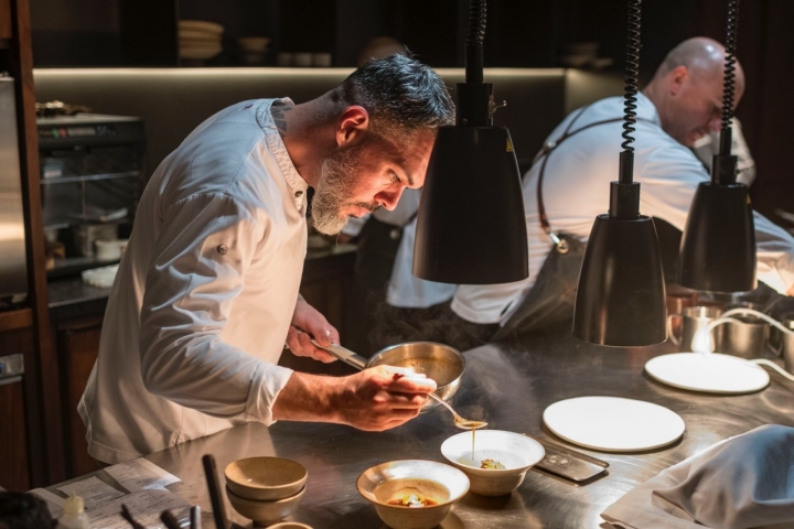 Eduardo Domínguez, chef del restaurante Cráter (Adeje, Tenerife).