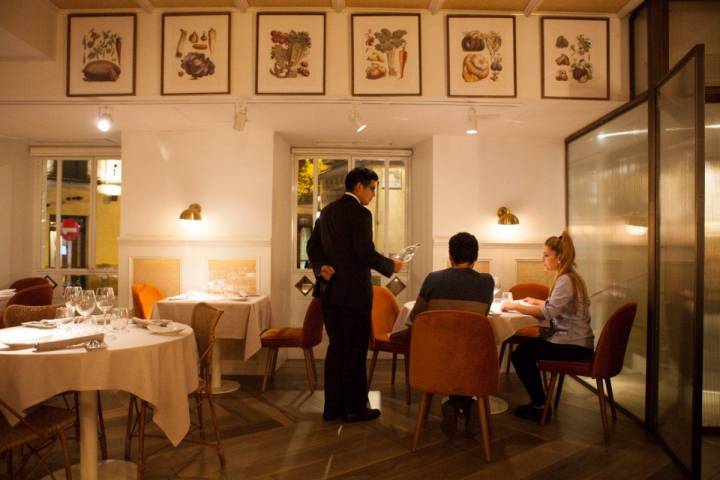 El nombre del restaurante lo dice todo: verduras de la huerta del Ebro.