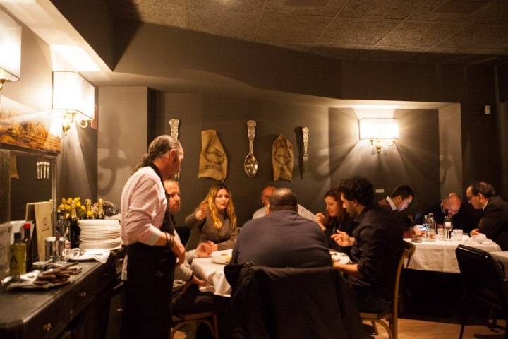 El chef Floren era antes suministrador de muchos restaurantes de la capital.