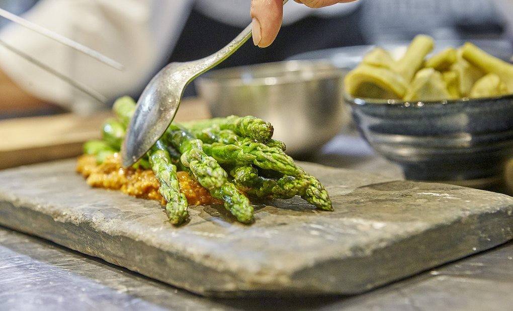 Verduras y hortalizas por bandera