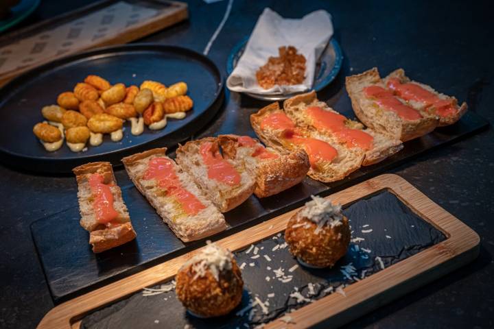 Restaurantes de Cambrils croquetas Instint