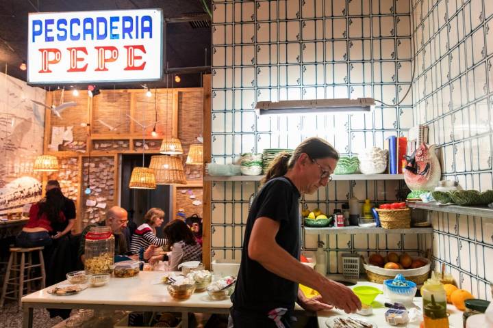 'La Cooperativa del Mar'. una pescadería "de lata" con sabor luso. Foto: Eva Máñez.