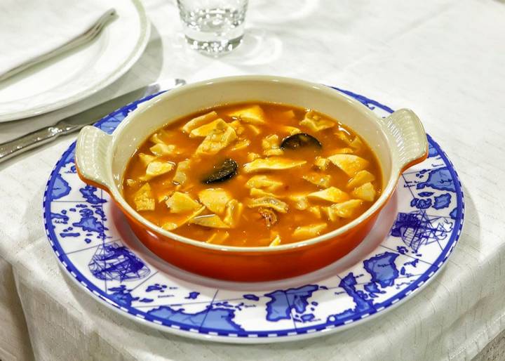 Boga Boga (callos de rape) en San Vicente de la Barquera