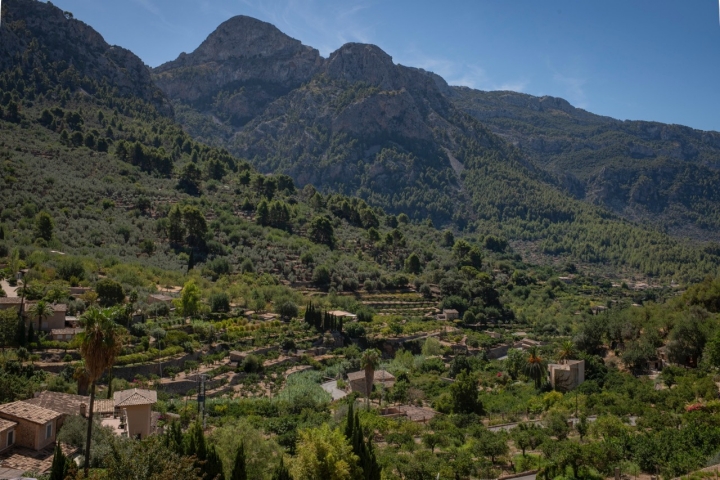 Las vistas sobre el valle de Fornalutx