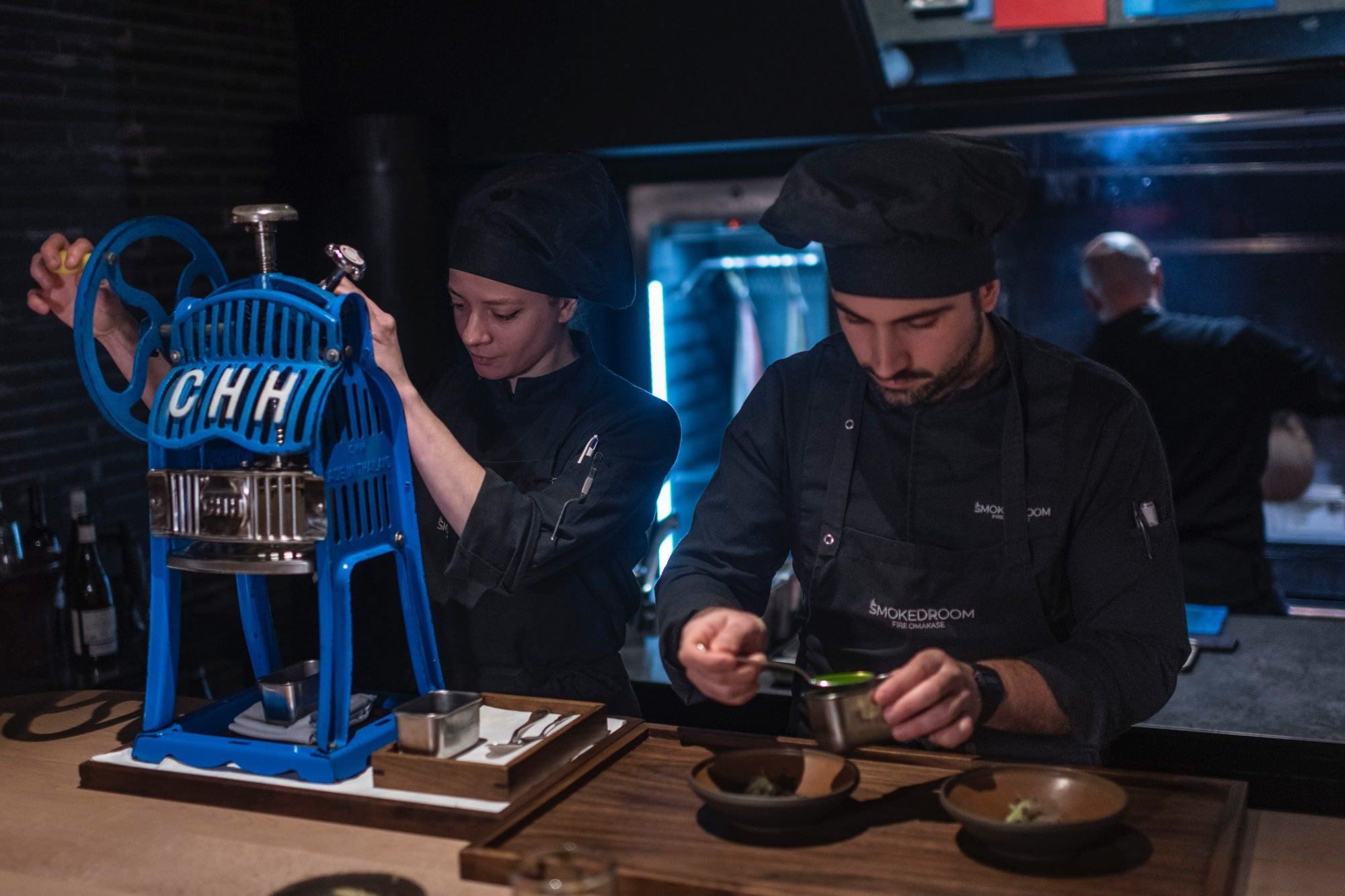 La máquina japonesa con la que elaboran el Kakigori.