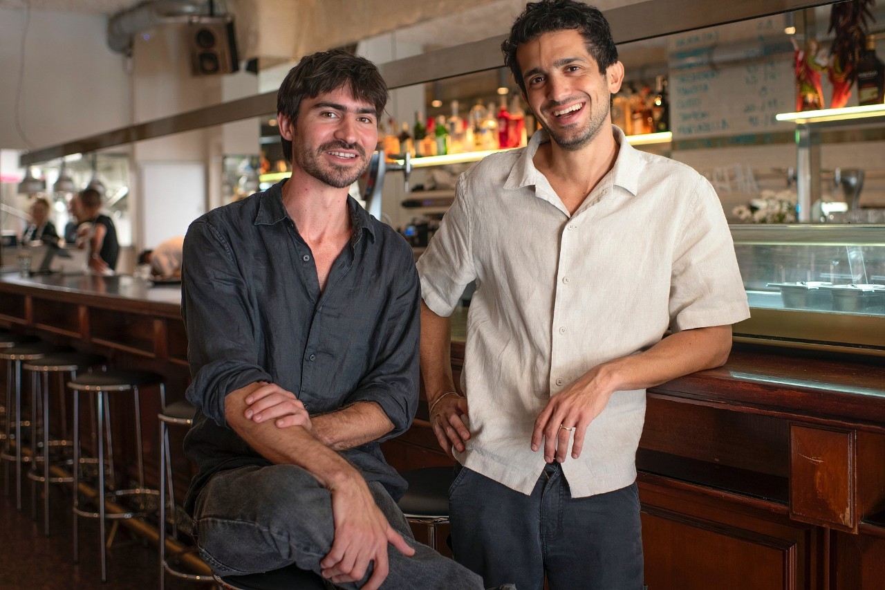 Stefano Mascardi y Pablo Vande Rusten, de la taberna Martha (Madrid).