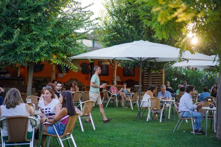 Terraza de La Tarara en Valladolid.