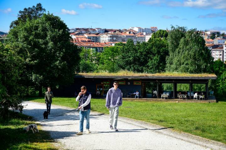 El Café se encuentra en pleno parque Eugenio Granell.