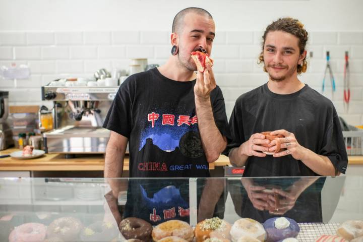 DELISH. Madrid 2019
café de donuts Veganos