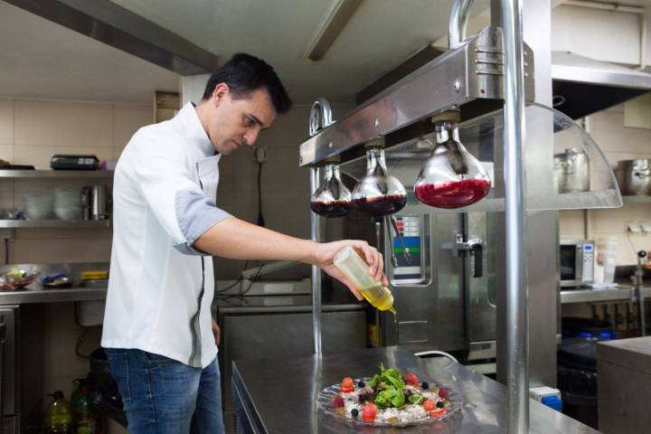 Platos de caza en Toledo: el chef Rodríguez Lebrusán ('Alfileritos 24')