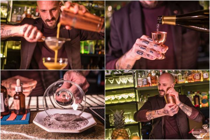 Diego Godia, jefe de sala y bartender del restaurante Vuelve Carolina (Valencia).