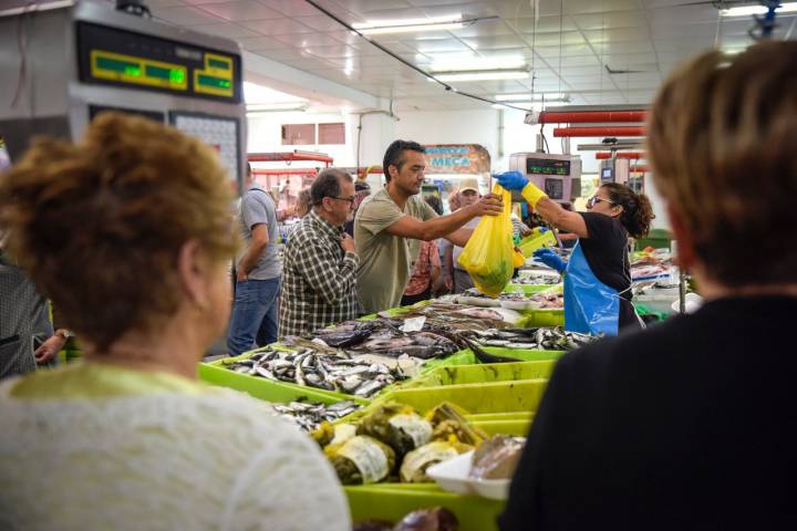 El 90% de los productos del restaurante son del mercado local.