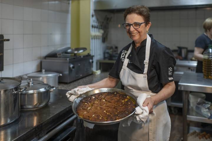 Lolita García Fiuza. Cocinera