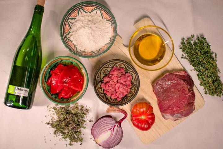 Ingredientes empanadillas de carne