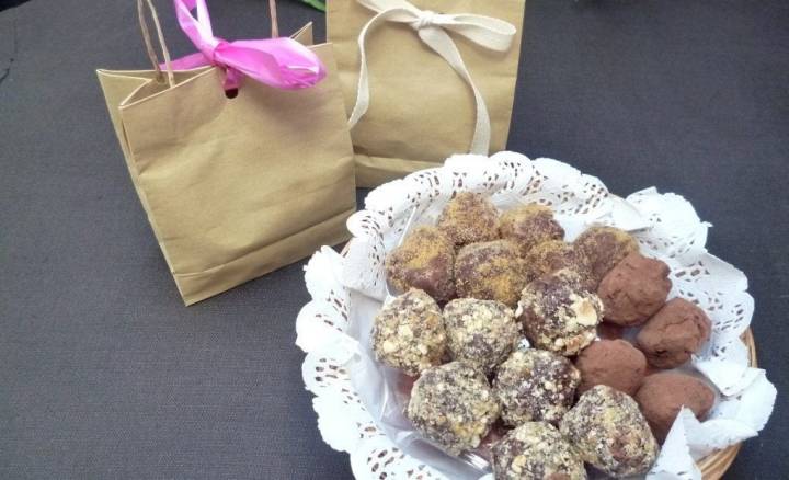 Trufas de tres tipos para conquistar a la pareja.