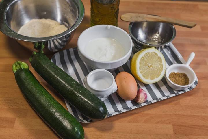 Ingredientes para hacer la receta.