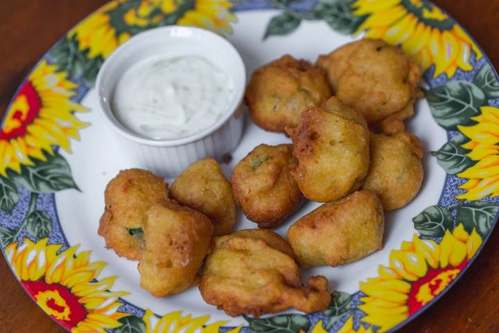 Buñuelos de calabacín.