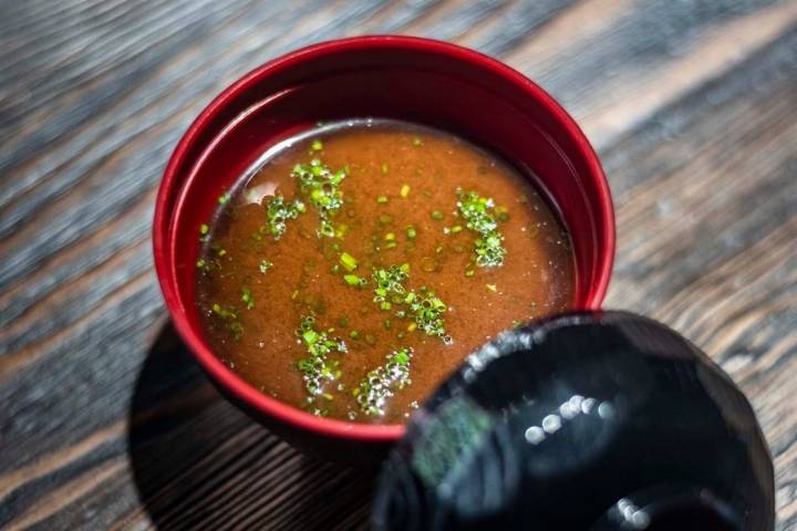 Sopa de miso. Receta