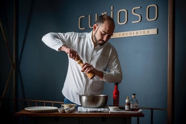 Luis de Miguel, responsable de bodega y sala de 'Curioso'