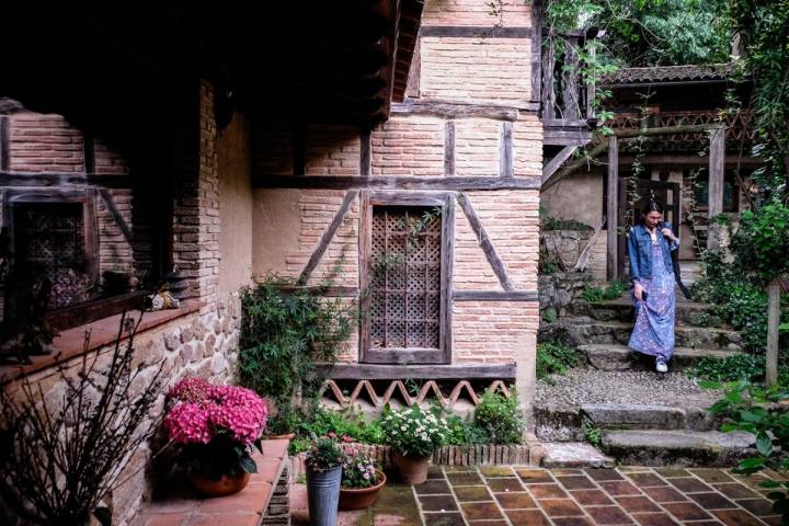 Las dos casas mantienen la arquitectura tradicional de la zona.