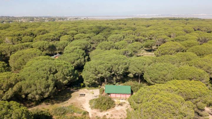 Lo recóndito del paraje es lo primero que hace especial este 'glamping'.