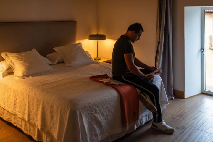 Interior de una de las habitaciones