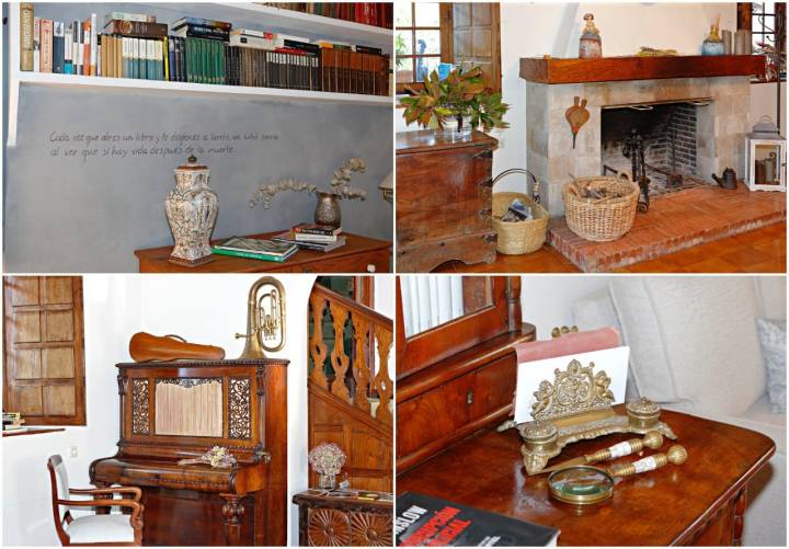 La Casona de Amandi (Villaviciosa, Asturias): salón principal