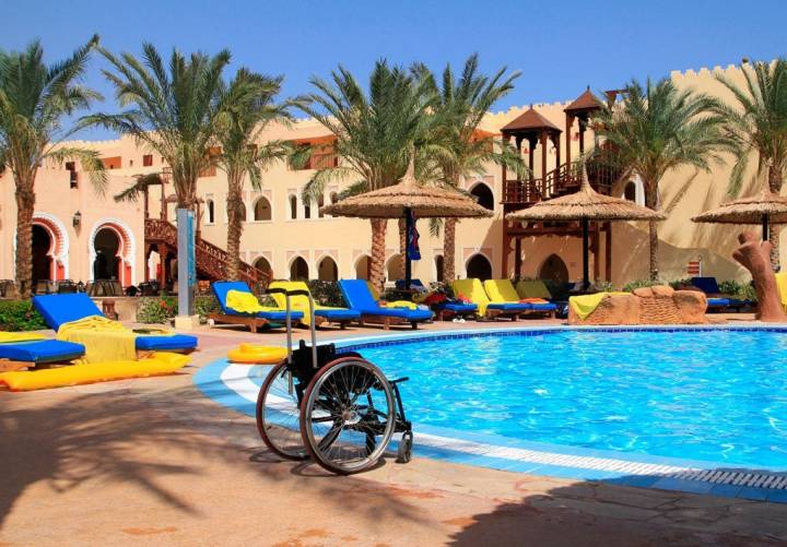 Piscina accesible