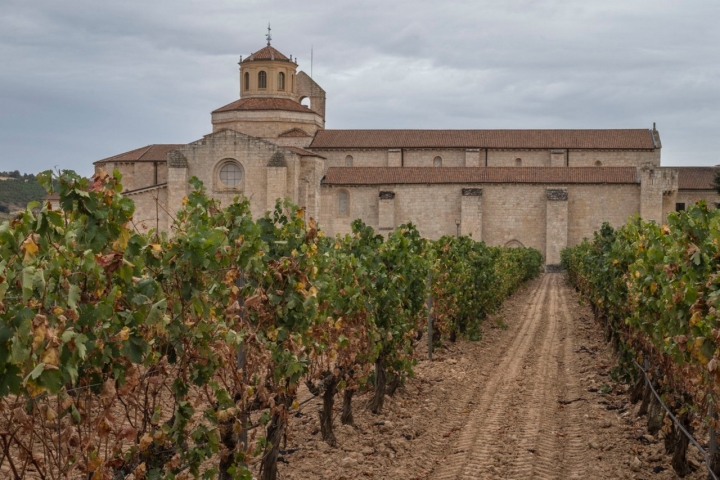 Fachada del Monasterio de Santa María de Valbuena (Valladolid)