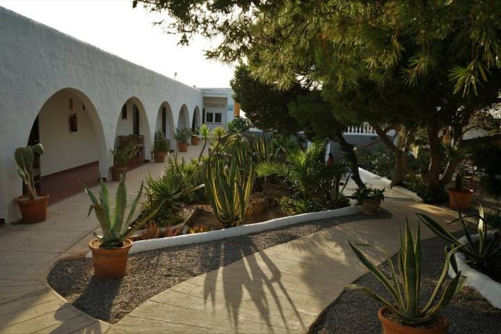 Hostal La Torre (Ibiza): patio interior