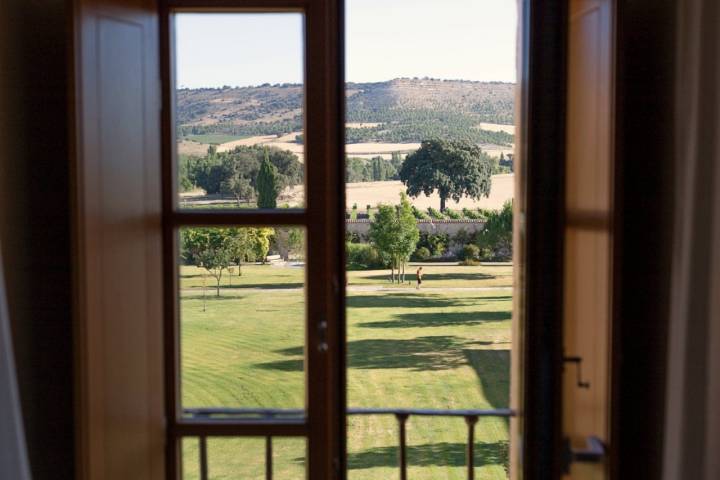 Hotel Abadía Retuerta LeDomanine: vistas desde la ventana