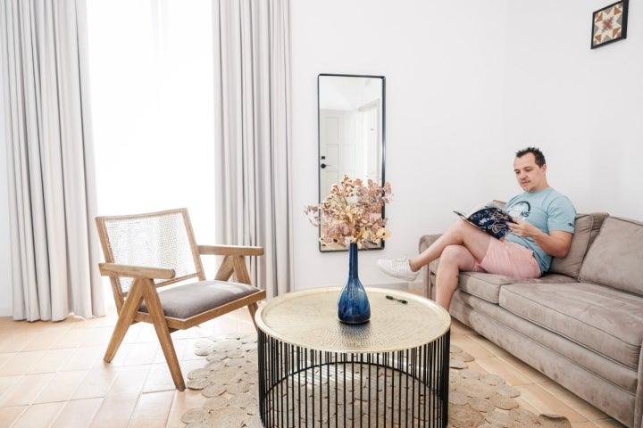 Habitación del hotel Albariza (Sanlúcar de Barrameda) Habitación del hotel Albariza (Sanlúcar de Barrameda)