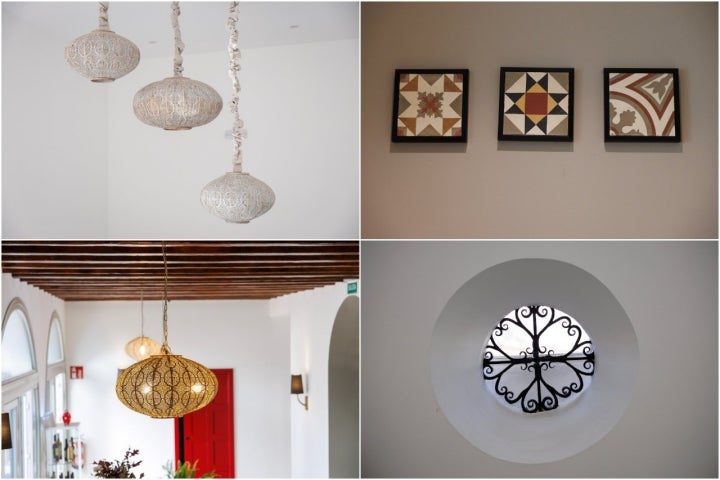 Elementos de la decoración del hotel Albariza (Sanlúcar de Barrameda) Elementos de la decoración del hotel Albariza (Sanlúcar de Barrameda)