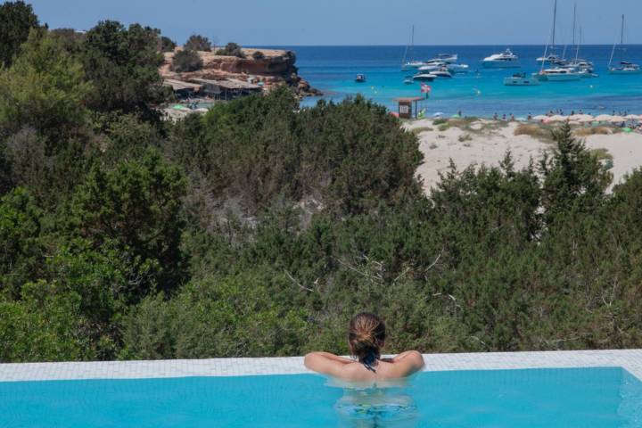 La infinity pool tiene las vistas más refrescantes.