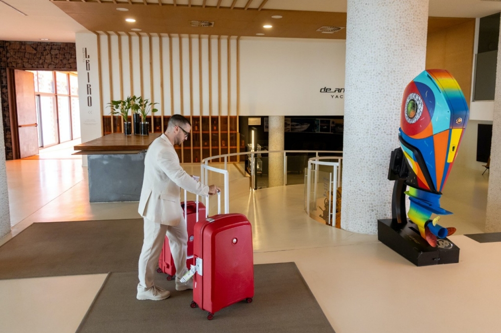 Un hotel con mucho arte