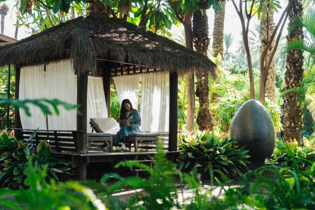 Un oasis de calma en pleno Palmeral de Elche