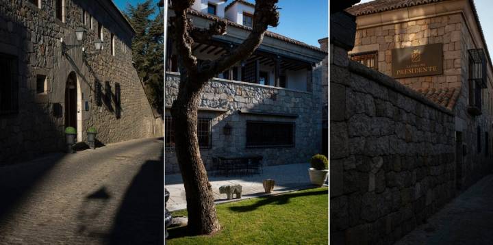 La imponente fachada de piedra da un idea de lo que encontrarás en el interior.