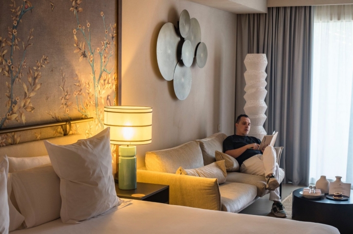 Habitación del hotel Ritual de Terra (Moraira).