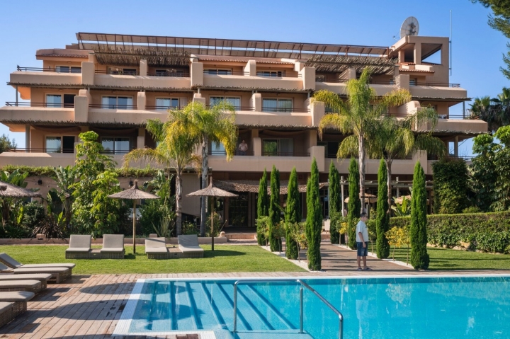 Fachada del hotel Ritual de Terra (Moraira).