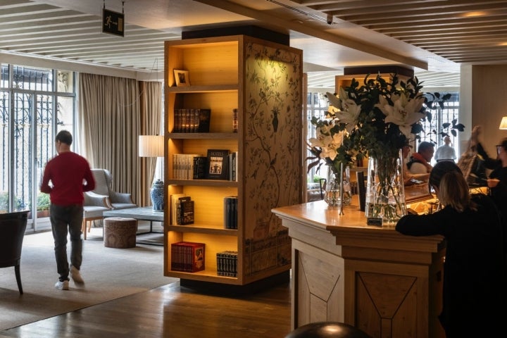 Lobby del hotel Urso (Madrid).