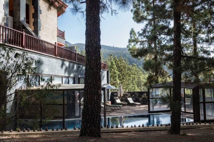 Piscina del hotel Villalba (Vilaflor, Tenerife).