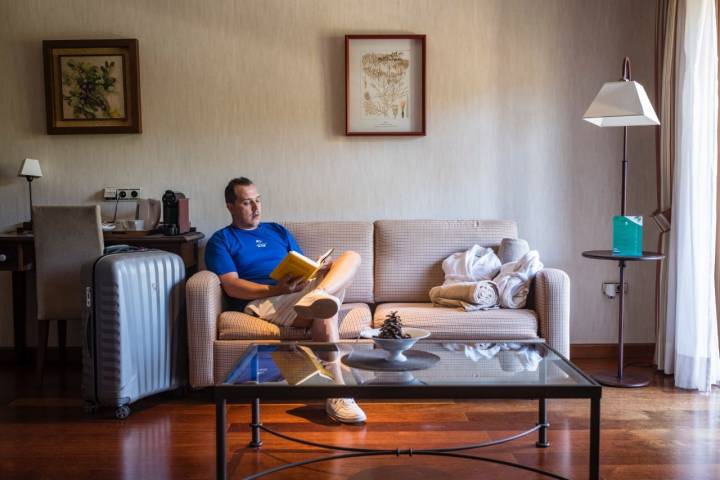 Habitación del hotel Villalba (Vilaflor, Tenerife).