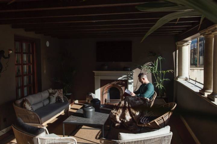 Hoteles con chimenea en la habitación: Palacete Colonial