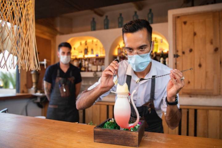 Hotel 'Nomad' (Xàbia): Nicolás y Bogdan, los bartender