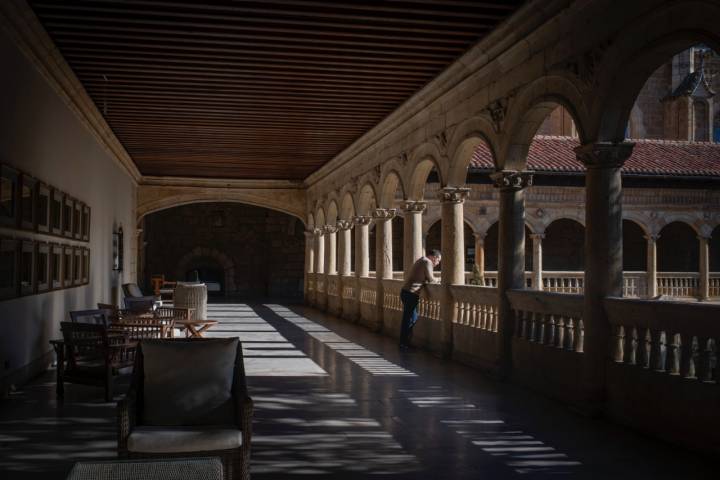 Parador de León. Hostal de San Marcos_ Febrero 2022
el claustro desde la primera planta