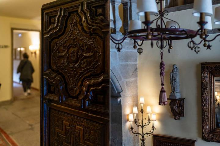 Parador de Pontevedra: detalles de la decoración