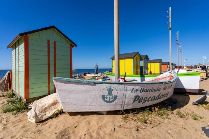 Barriada de pescadores de Islantilla